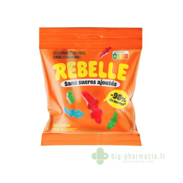 Rebelles, bonbons sans sucres ajoutés