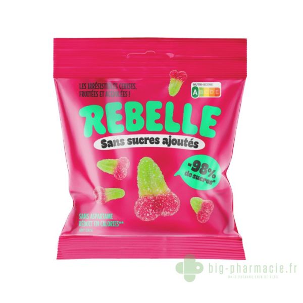 Rebelles, bonbons sans sucres ajoutés